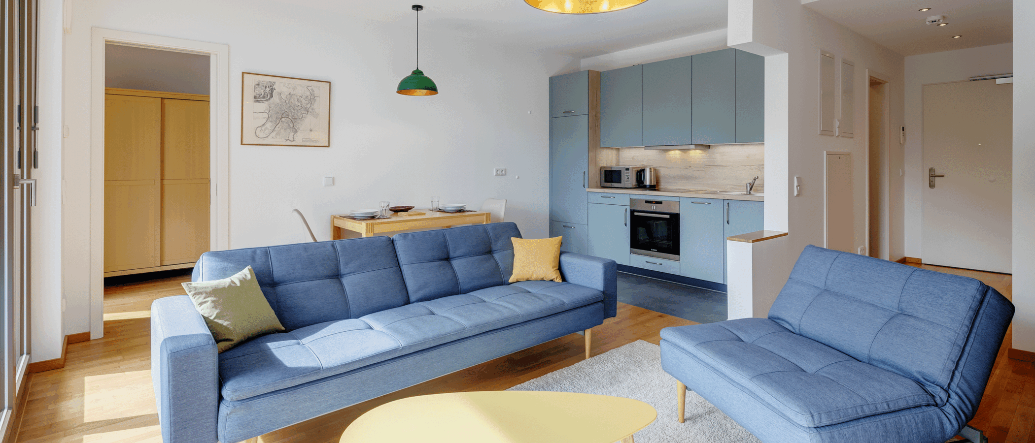 apartment München Schwabing - Domagkpark 02 living area 10791