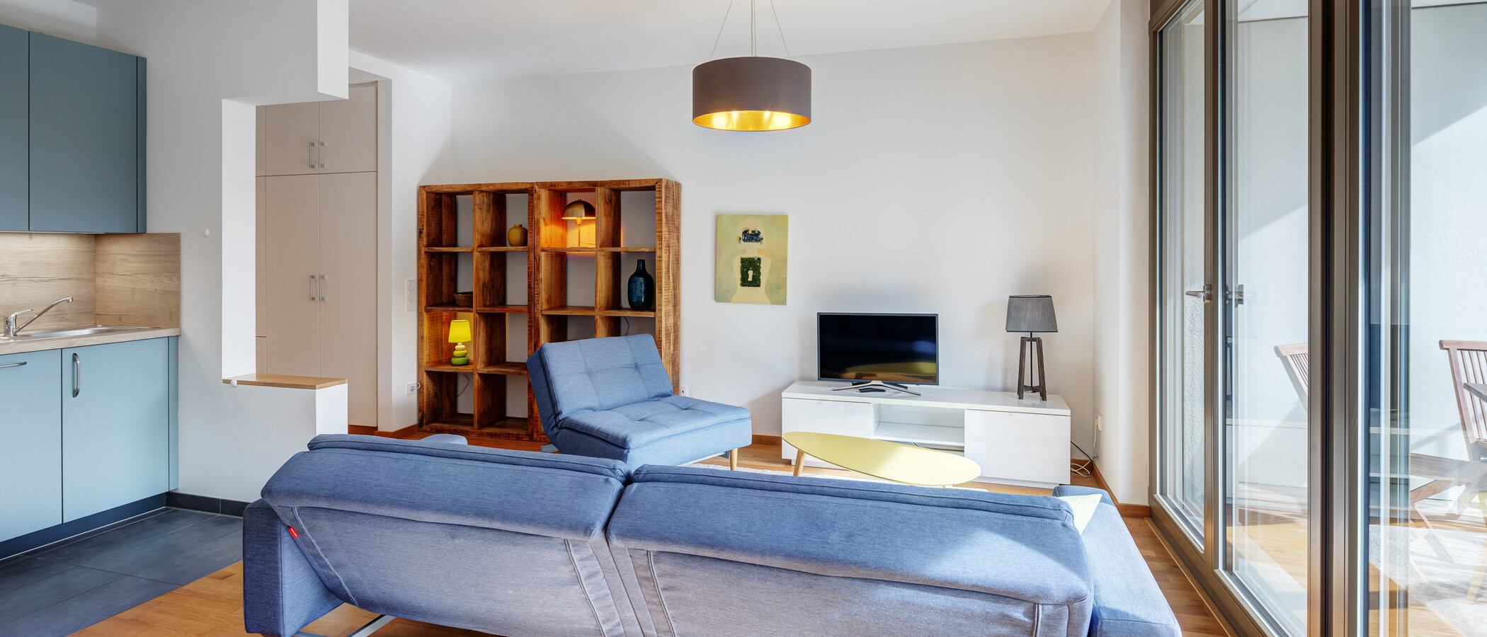 apartment München Schwabing - Domagkpark 04 living area 10791