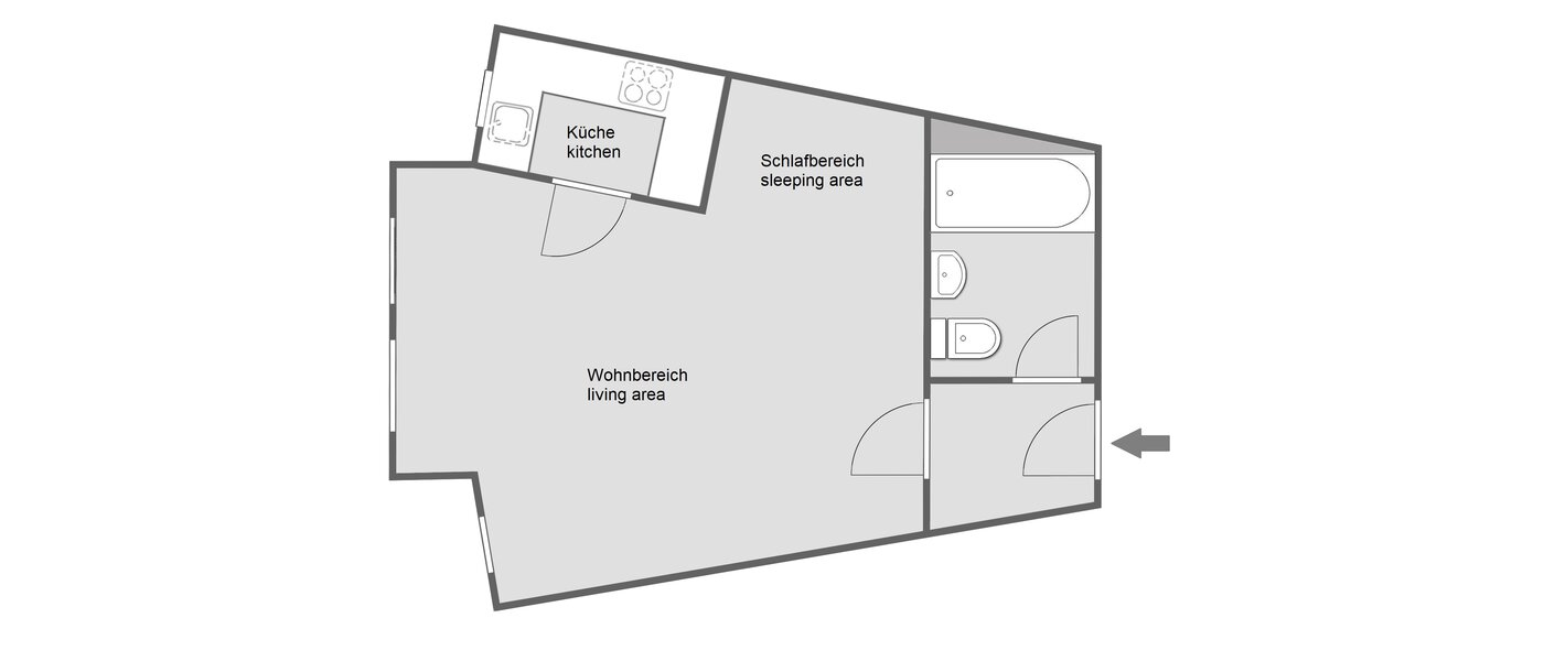 apartment München Denning 01 floor plan 10800
