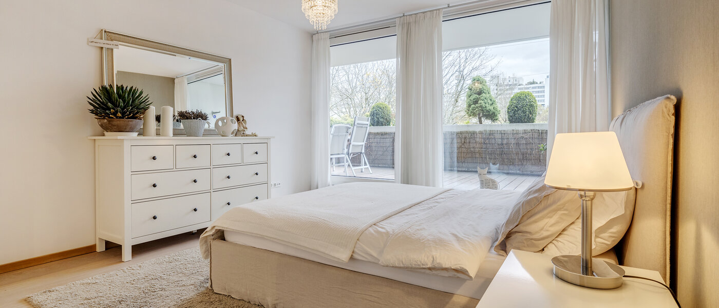 apartment München Olympiadorf 03 sleeping area 10807