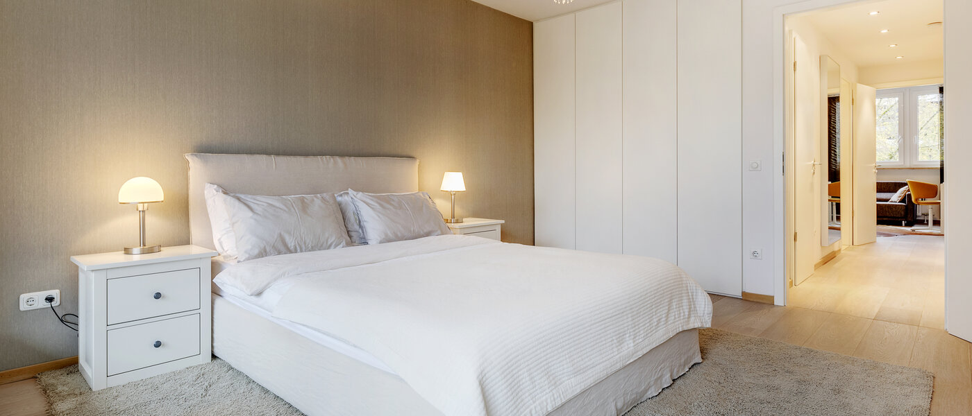 apartment München Olympiadorf 05 sleeping area 10807