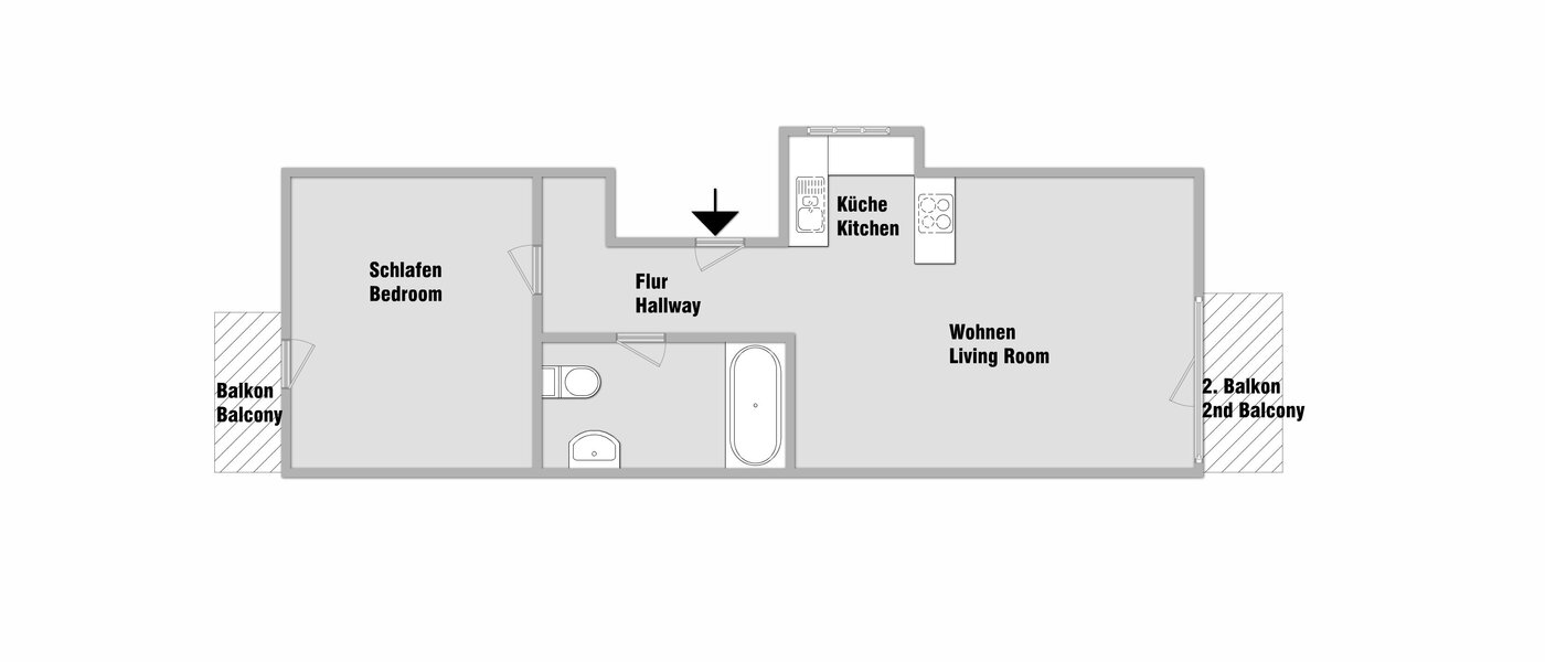 attic apartment München Denning 01 floor plan 10809