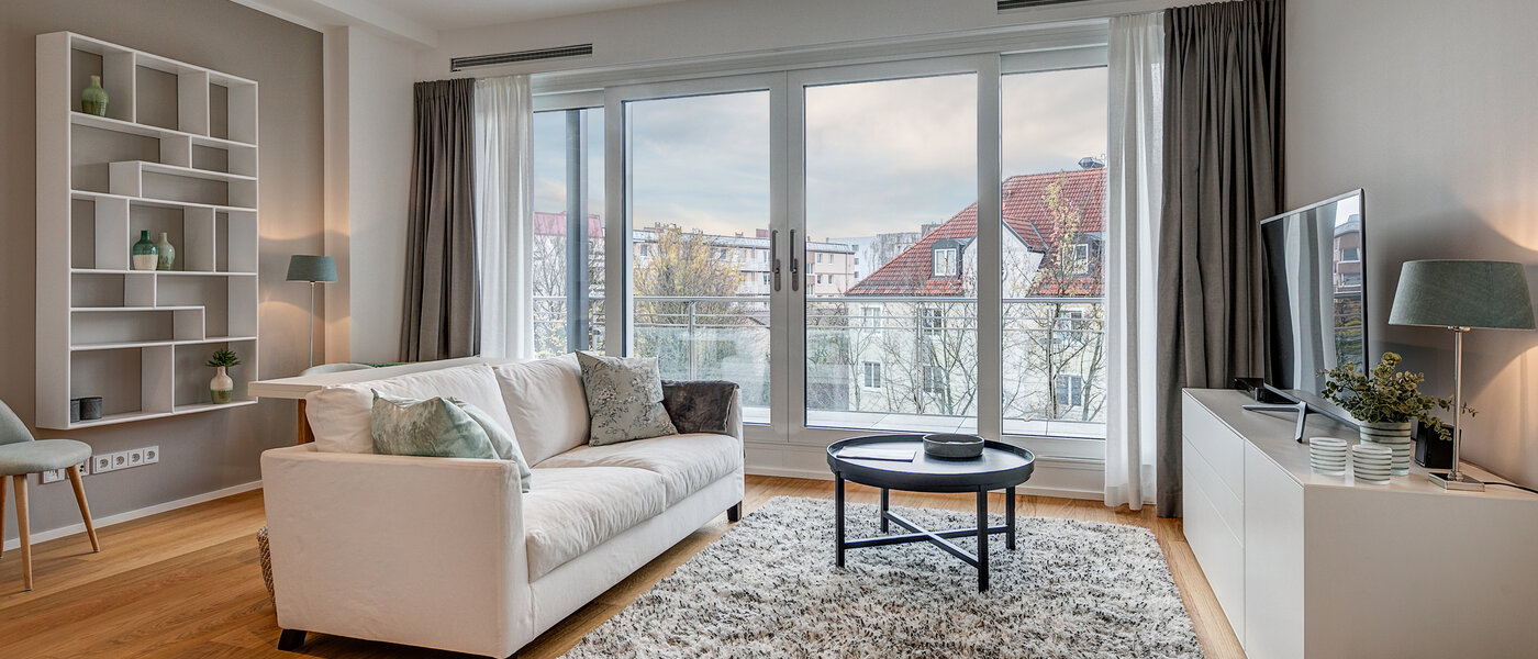 apartment München Schwabing-West (rund um den Hohenzollernplatz) 01 living room 10823