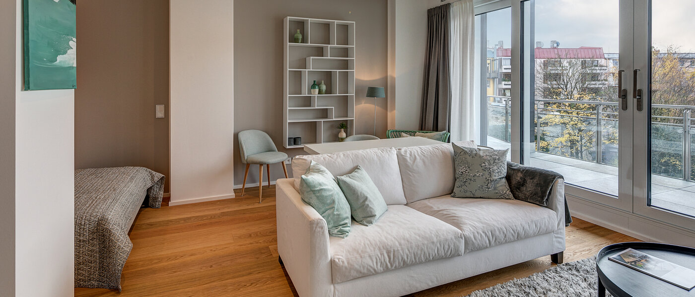 apartment München Schwabing-West (rund um den Hohenzollernplatz) 03 living room 10823