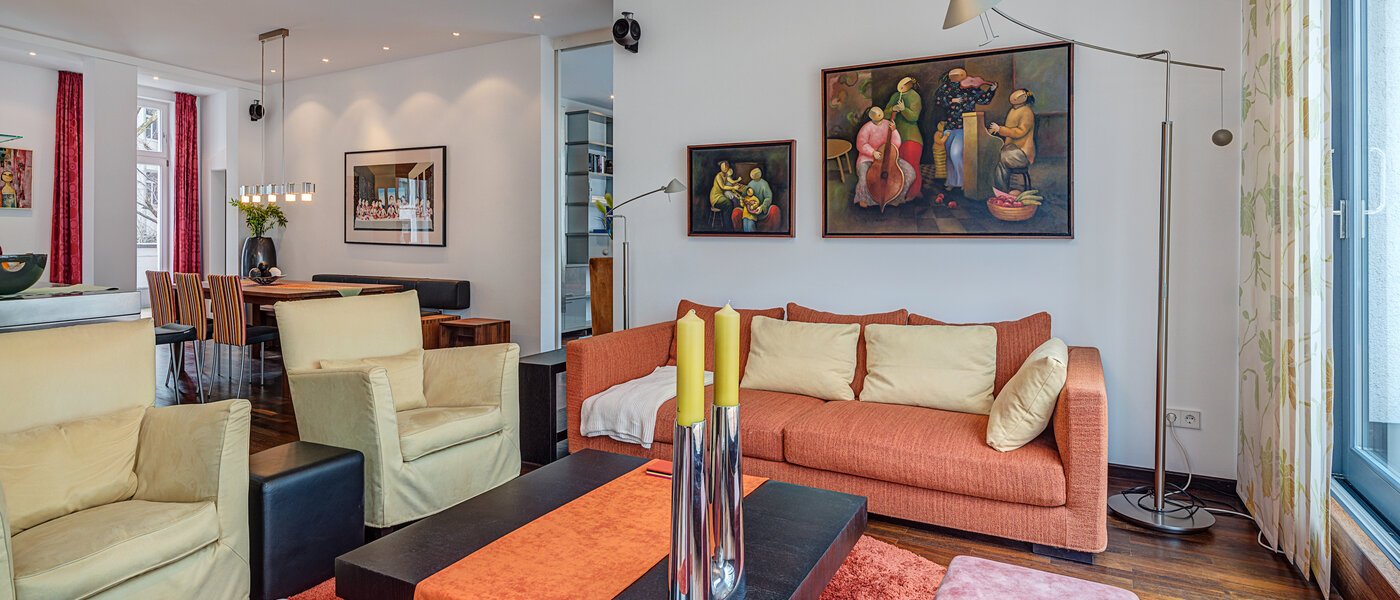 apartment München Bogenhausen 03 living room 10830