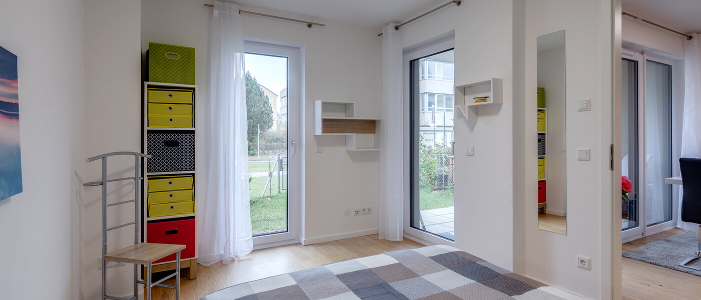 apartment München Parkstadt Bogenhausen 02 sleeping area 10839