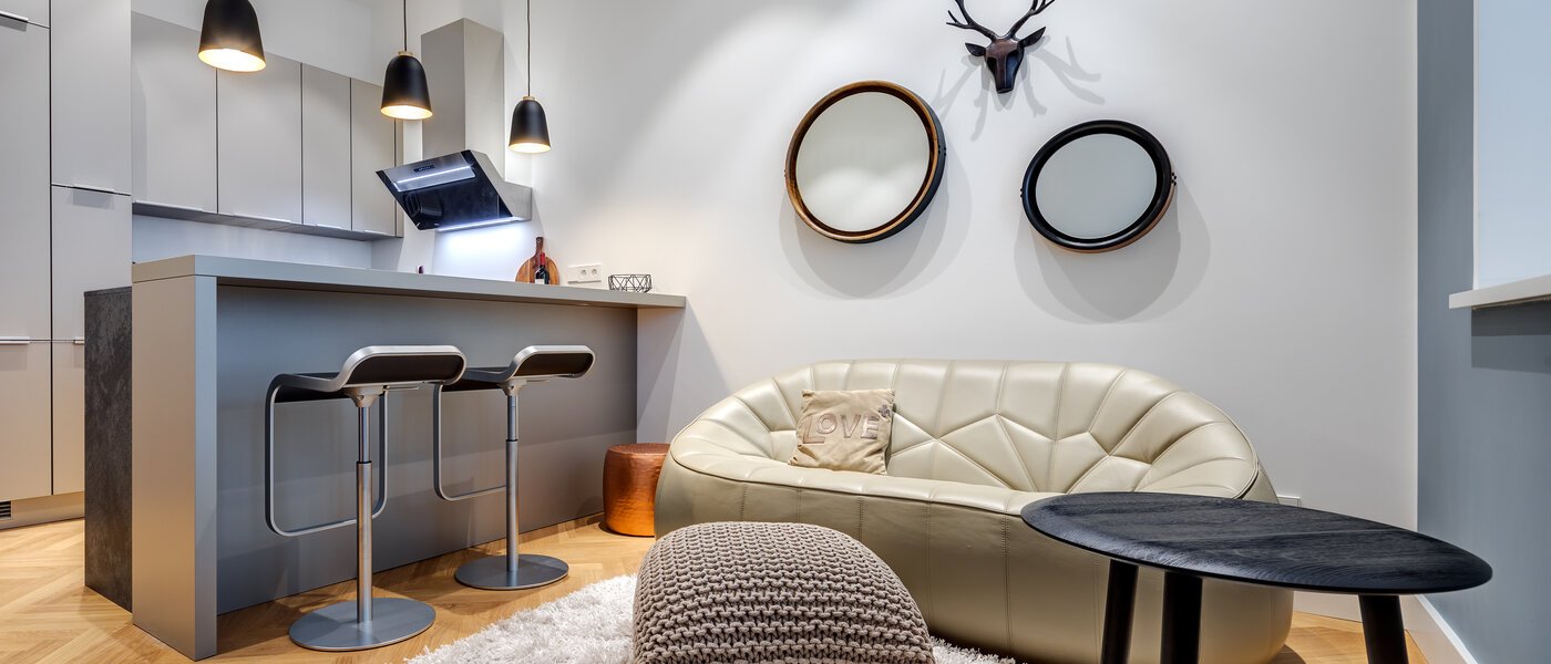 apartment München Maxvorstadt - Rund um den Josephplatz 01 living room 10848