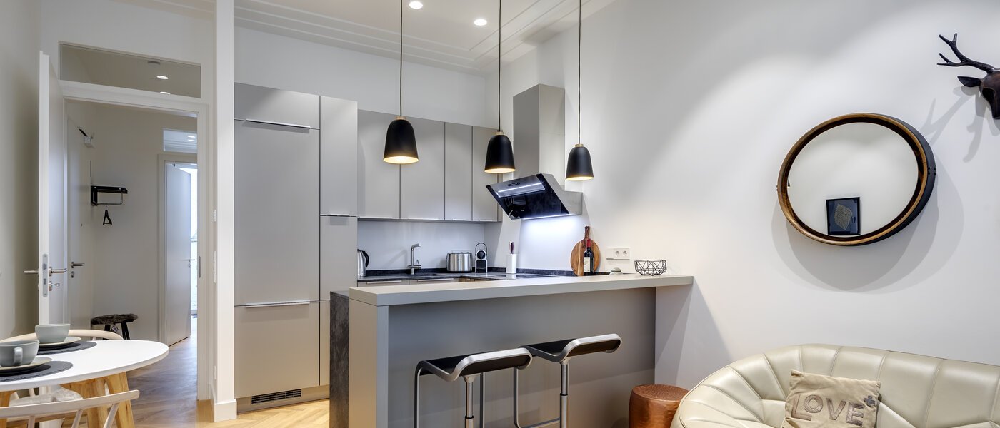 apartment München Maxvorstadt - Rund um den Josephplatz 04 living room 10848