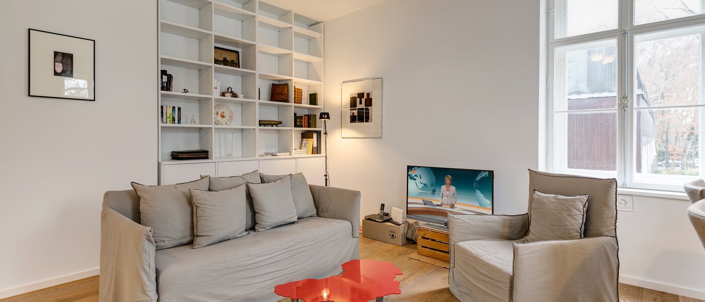 apartment München Nymphenburg-Gern 05 living room 10861