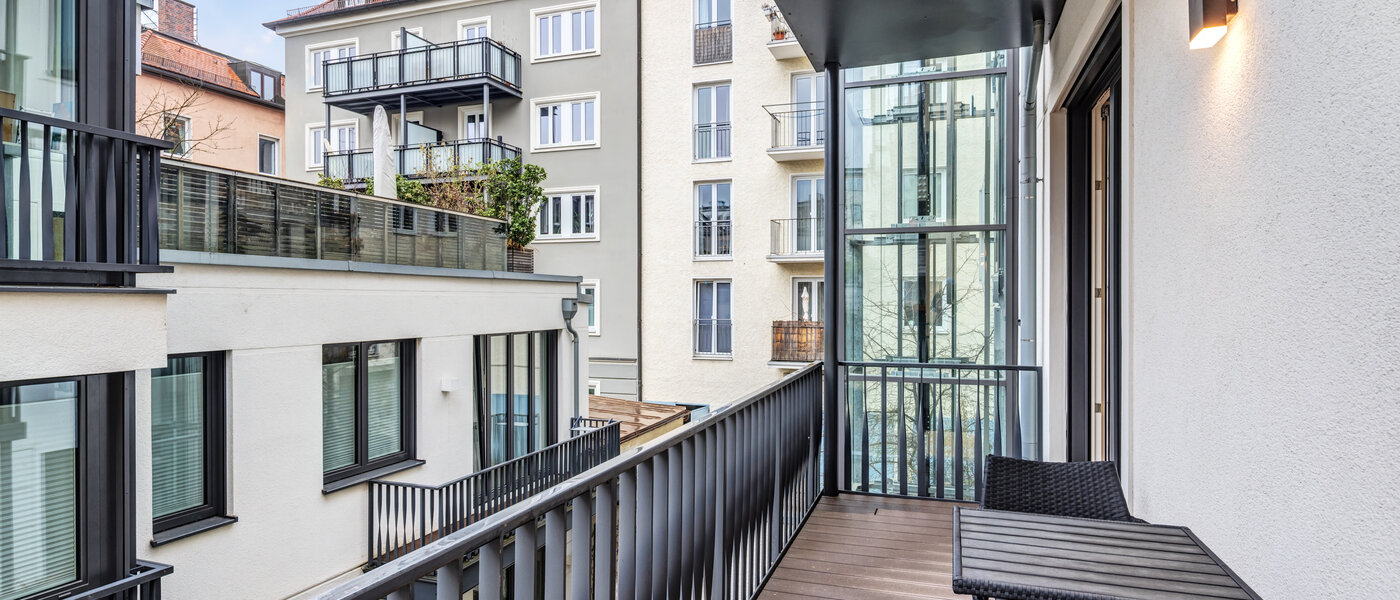 apartment München Maxvorstadt - Rund um den Josephplatz 02 balcony 10866