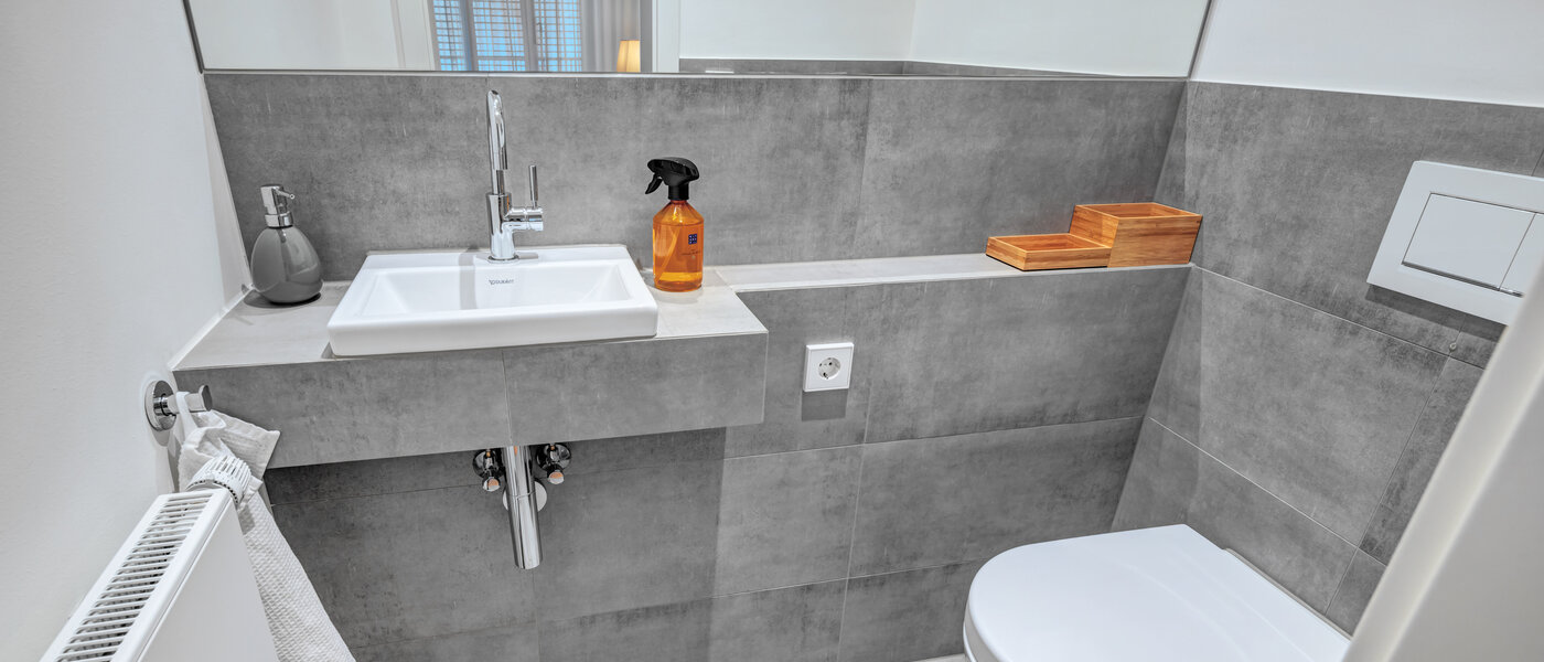 apartment München Maxvorstadt - Rund um den Josephplatz 02 guest toilet 10866