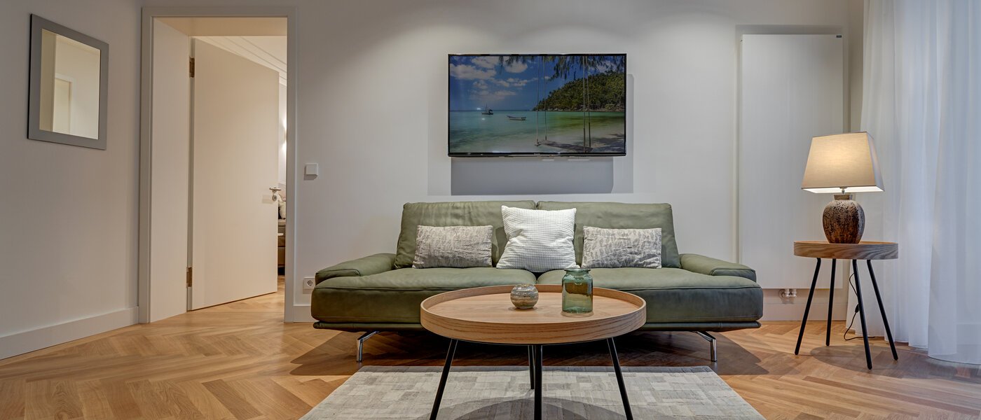 apartment München Maxvorstadt - Rund um den Josephplatz 02 living area 10866