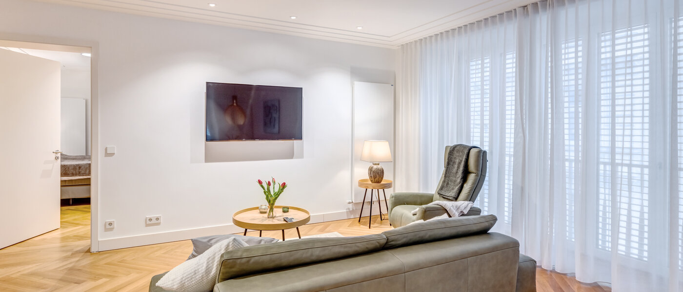 apartment München Maxvorstadt - Rund um den Josephplatz 02 living area 10866