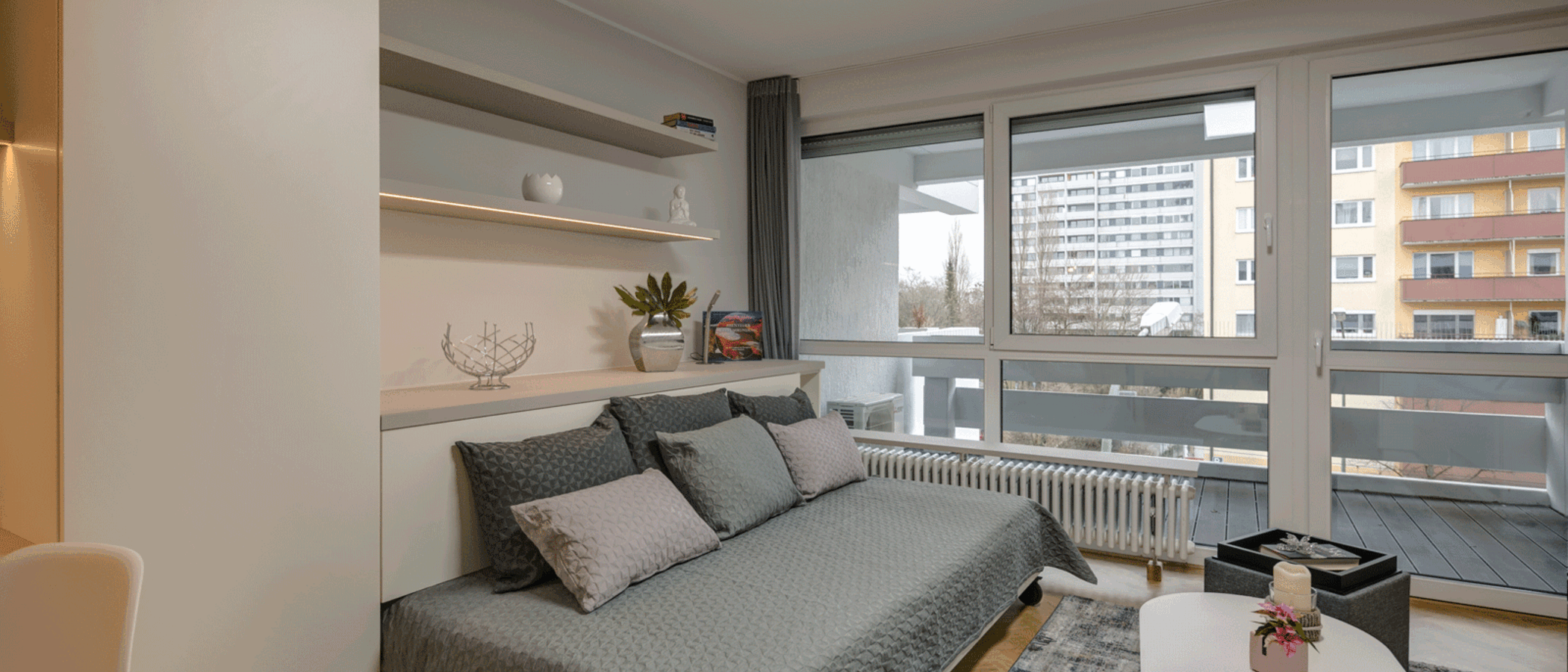 apartment München Schwabing-West 01 sleeping area 10867