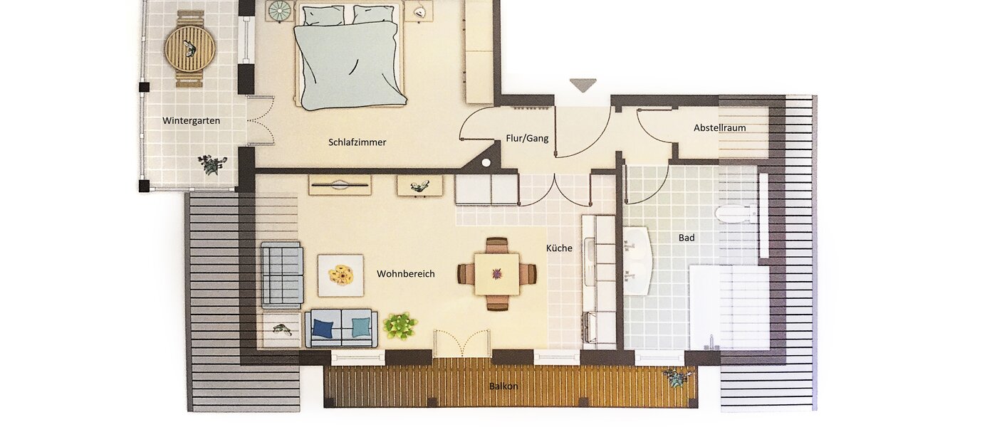 apartment Starnberg 01 floor plan 10874