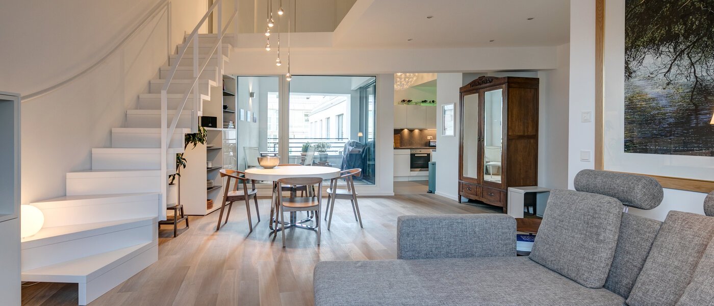 gallery apartment  München Maxvorstadt 03 living room 10881