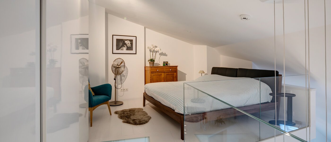 gallery apartment  München Maxvorstadt 01 sleeping area 10881