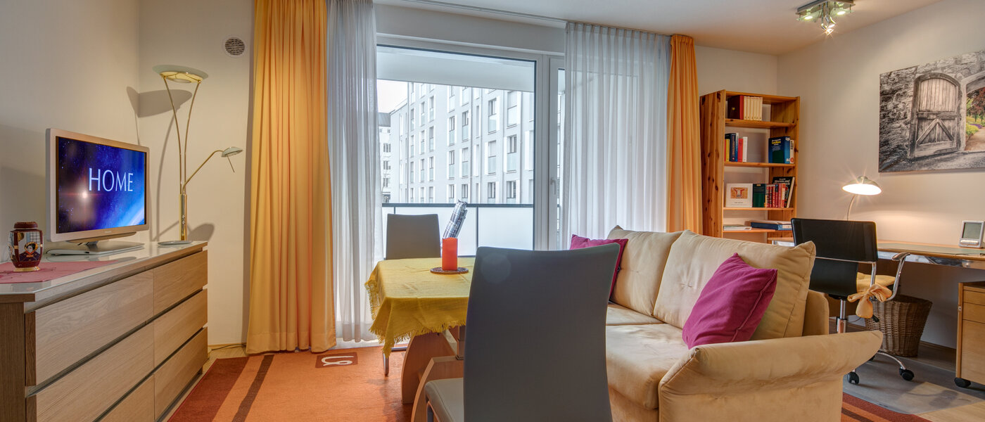 apartment München Pasing 02 living room 10885