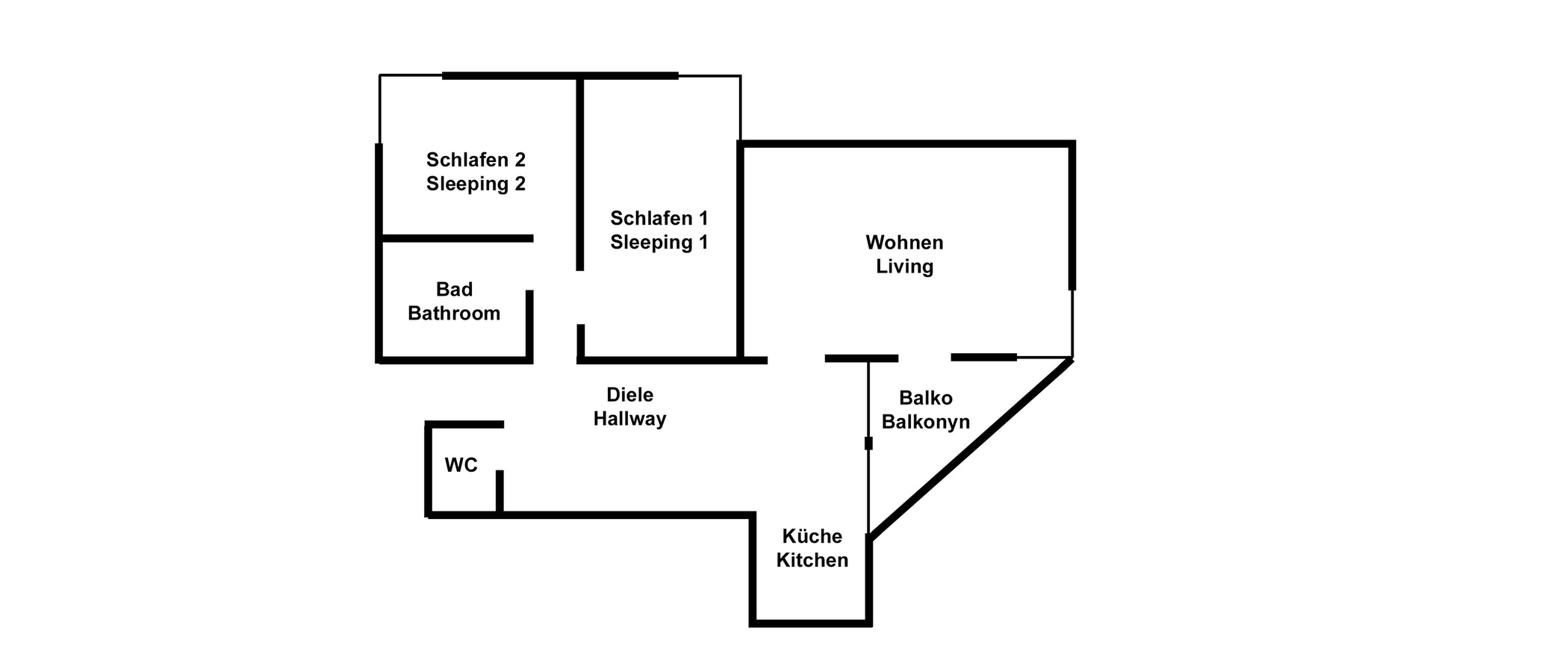 apartment München Schwabing (rechts der Leopoldstraße) 01 floor plan 10897