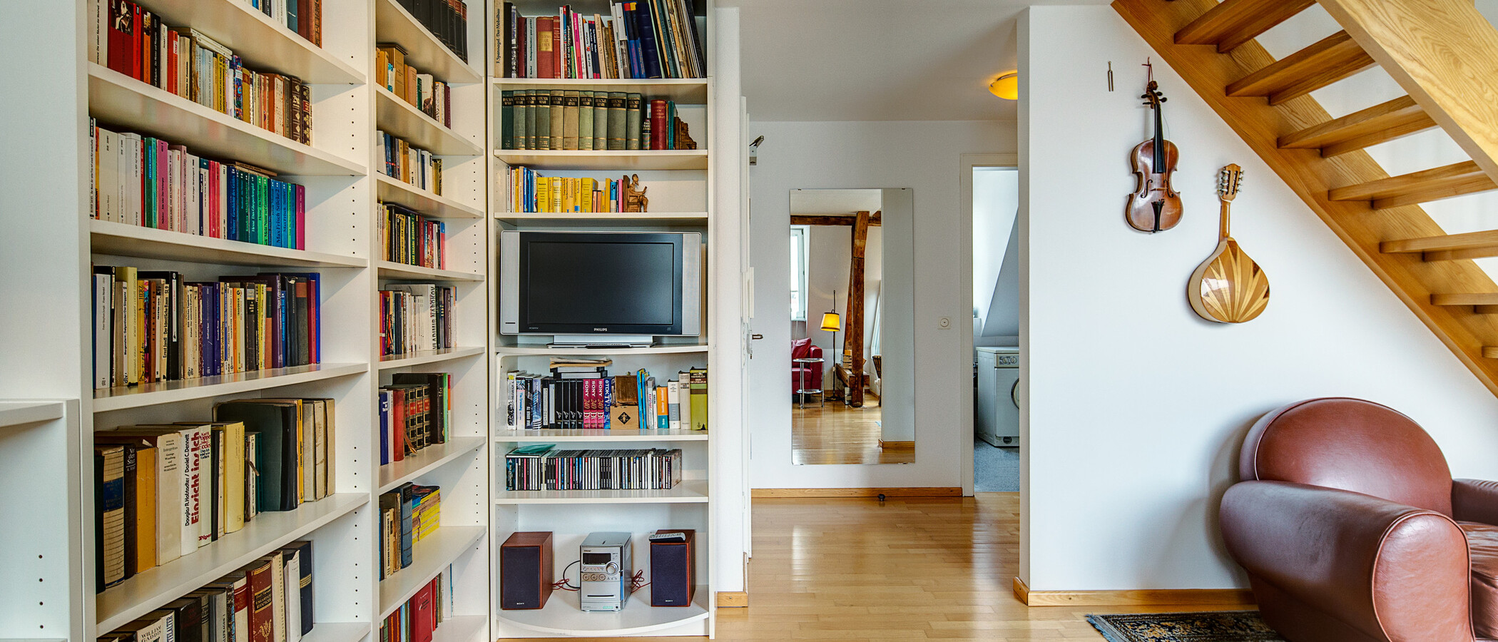 gallery apartment  München Schwabing (links der Leopoldstraße) 05 living area 1090