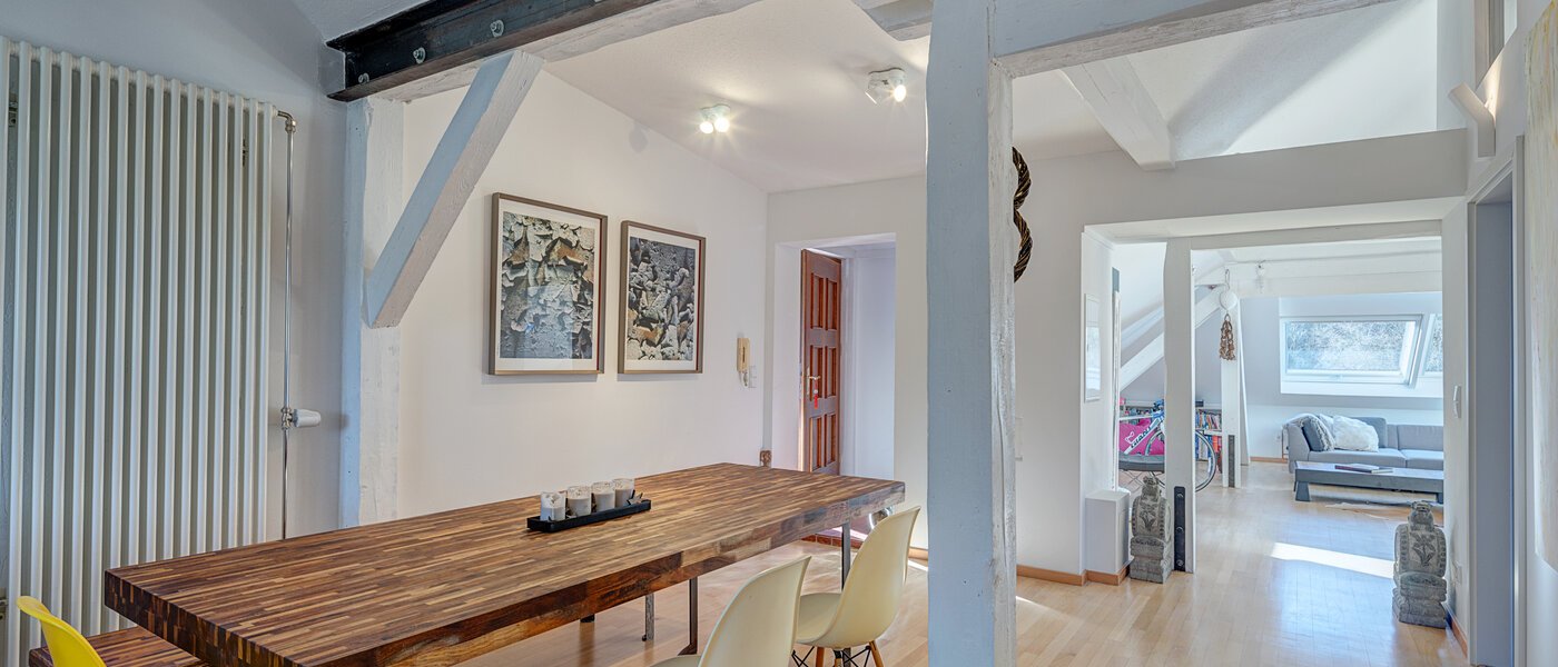 attic apartment München Pullach im Isartal 03 dining 10907