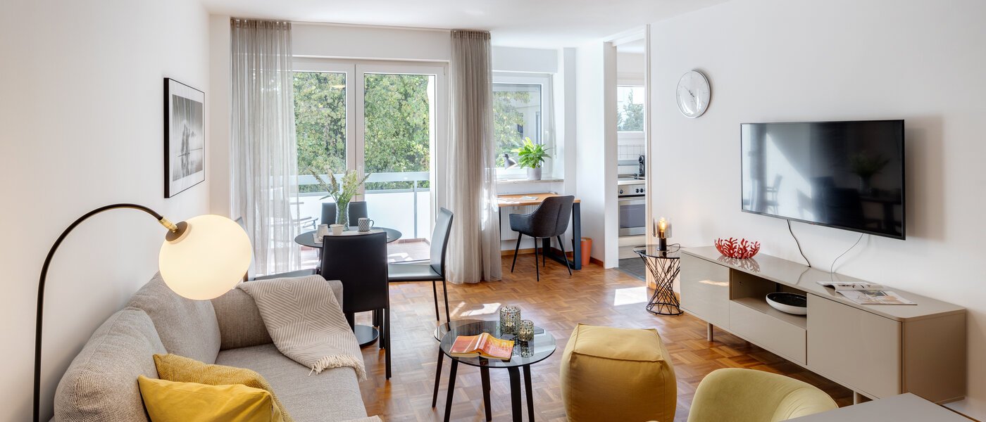 apartment München Westpark 01 living area 10928