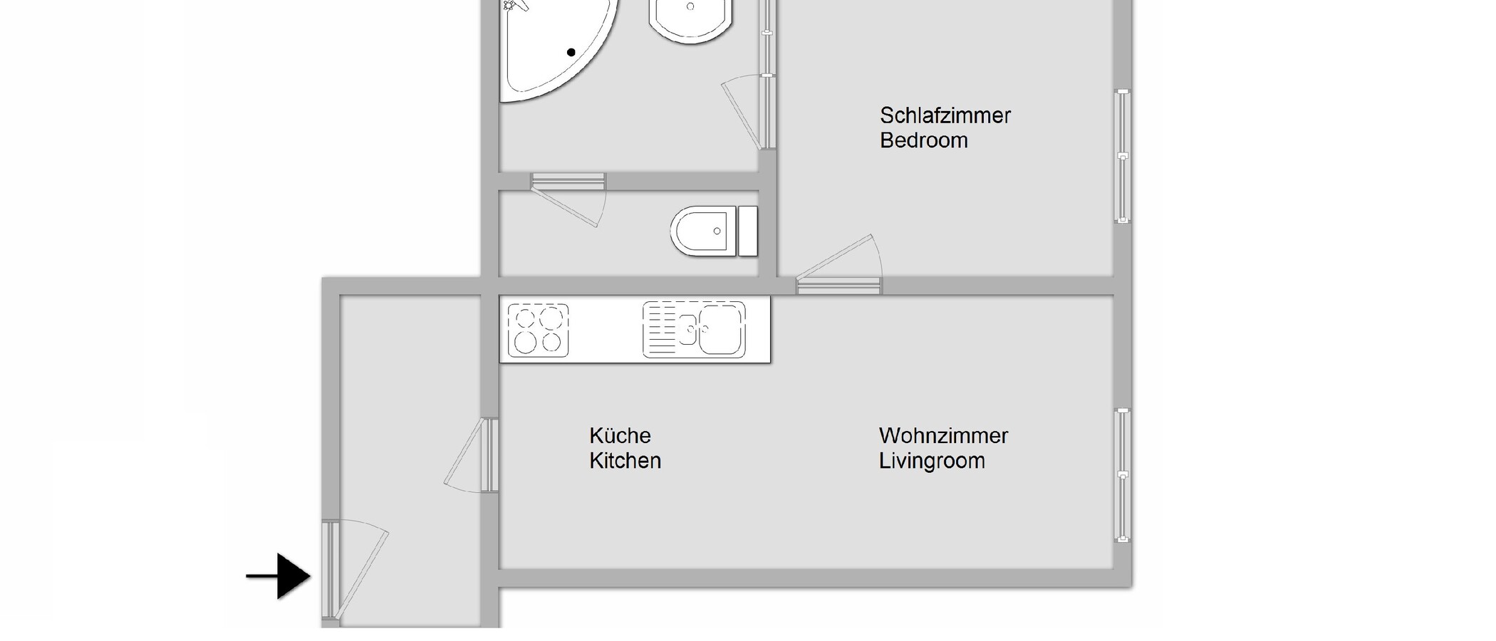 apartment München Haidhausen 01 floor plan 10977