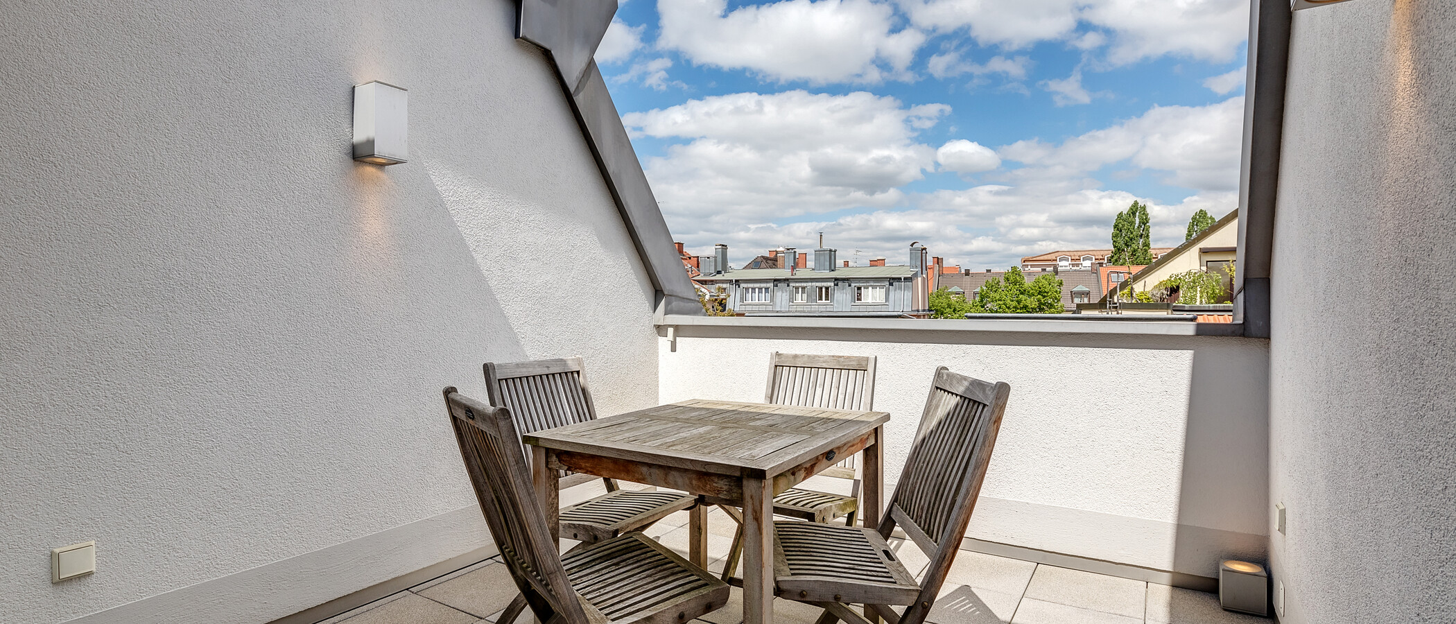 maisonette München Maxvorstadt - Rund um den Josephsplatz 01 roof terrace 10981