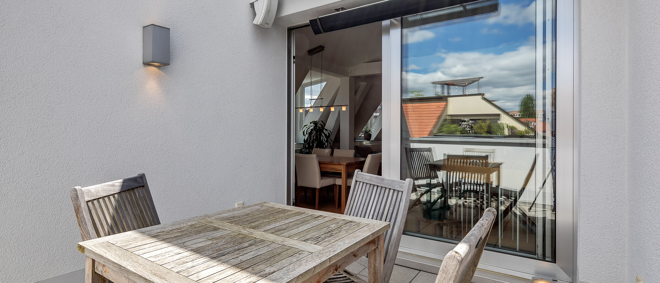 maisonette München Maxvorstadt - Rund um den Josephsplatz 03 roof terrace 10981