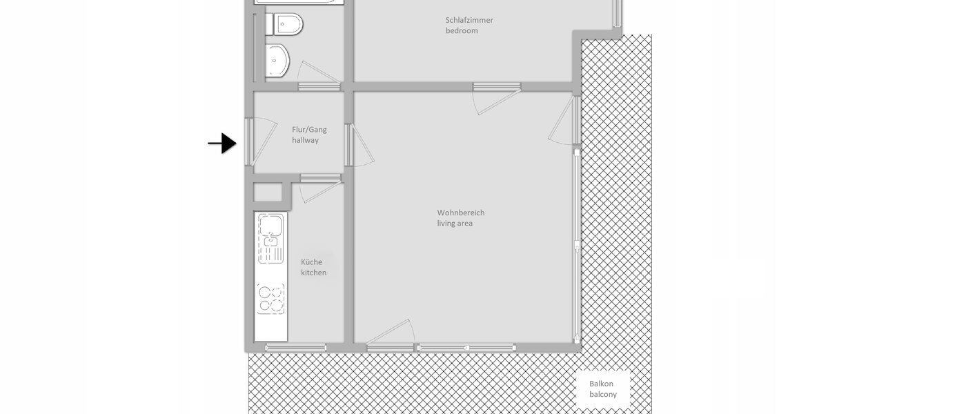 apartment Oberschleißheim 01 floor plan 10983