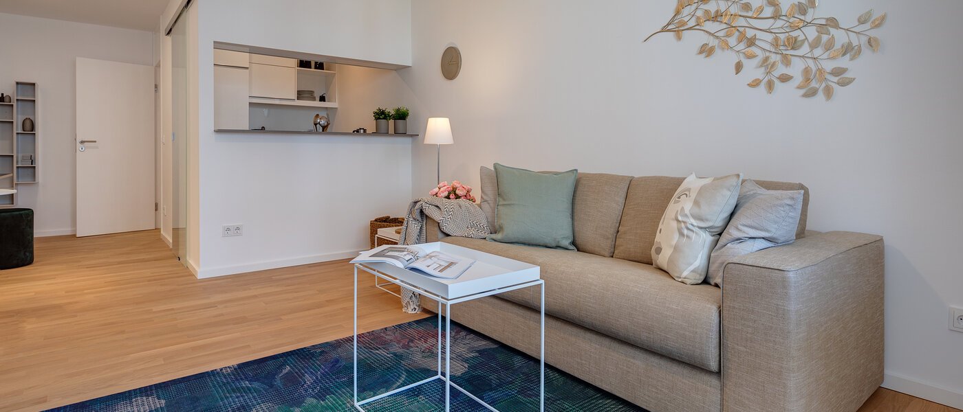 apartment München Maxvorstadt - Amalienpassage 03 living area 10996