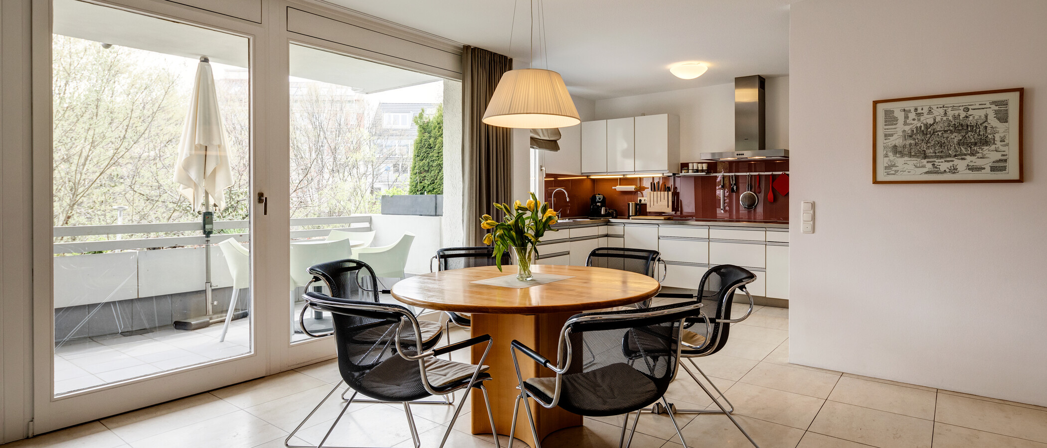maisonette München Schwabing-West (rund um den Hohenzollernplatz) 01 dining 11000
