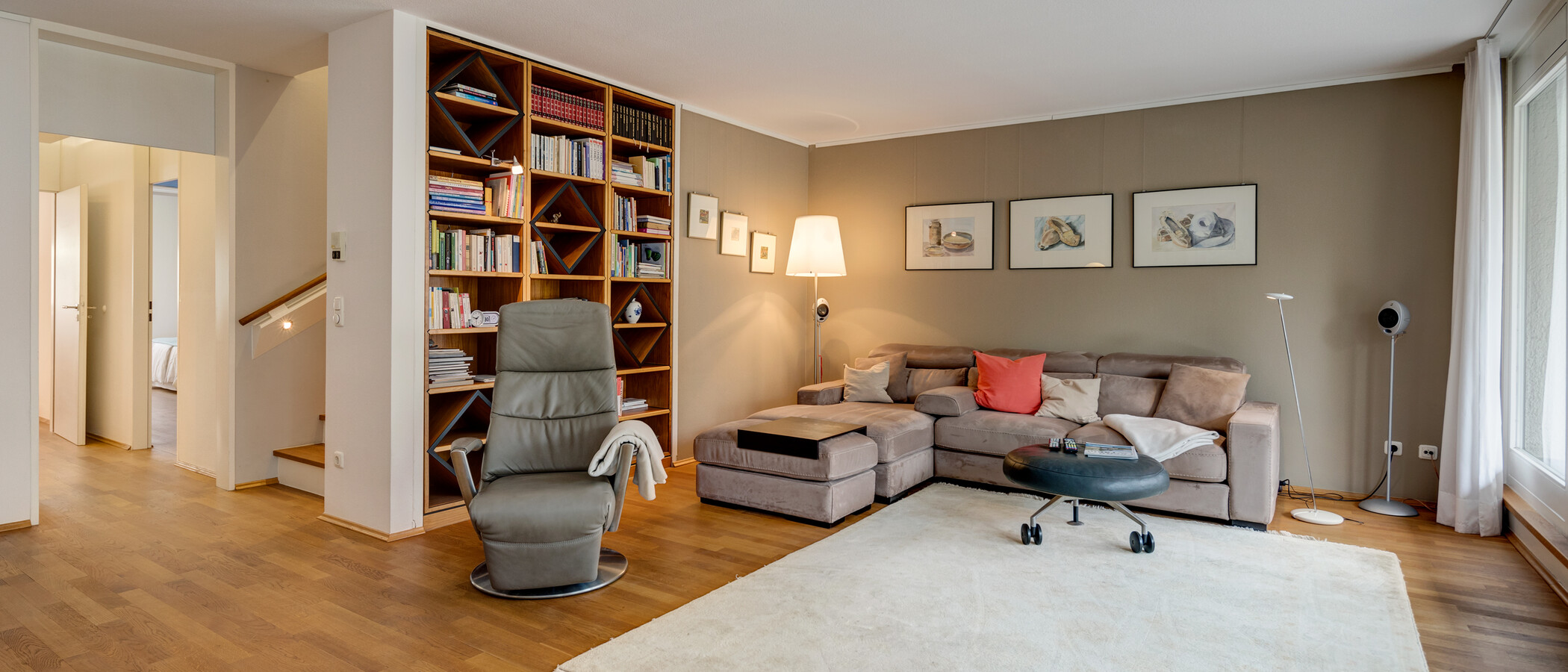 maisonette München Schwabing-West (rund um den Hohenzollernplatz) 02 living room 11000