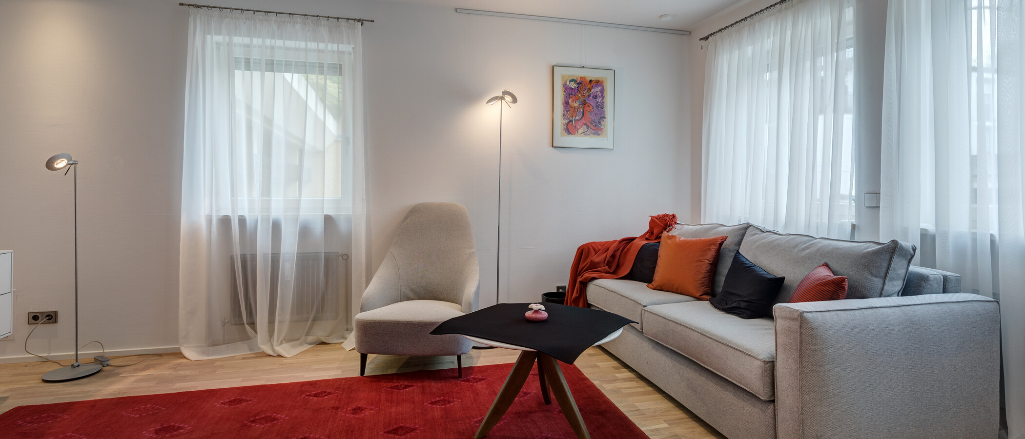 apartment München Herzogpark 02 living room 11014