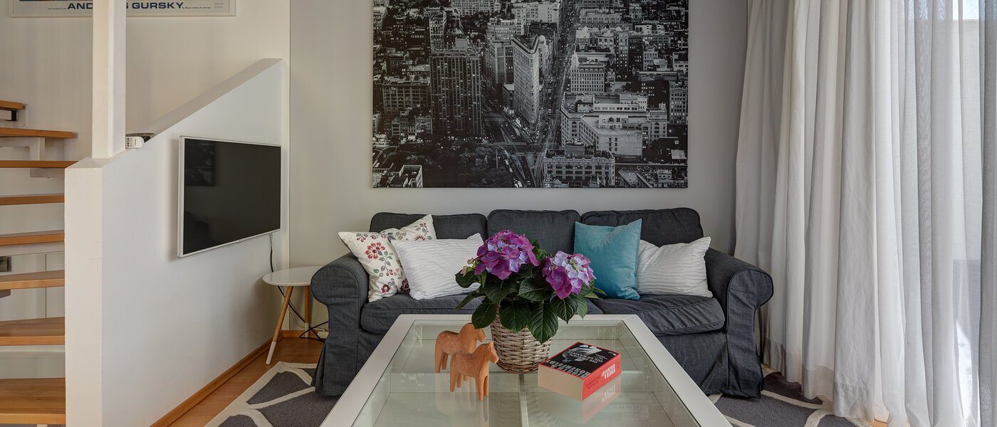 semi-detached house Gröbenzell 05 living room 11015