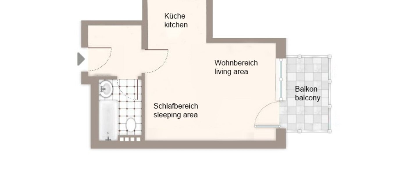 apartment München Laim 01 floor plan 11023