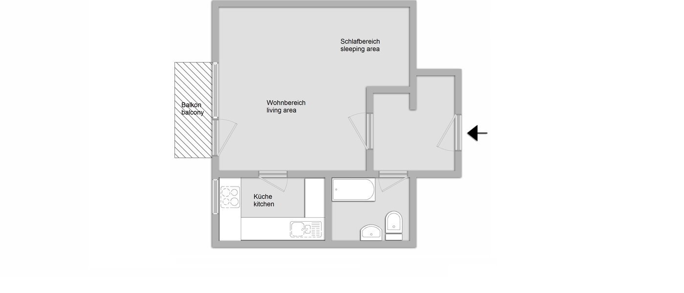apartment München Fasanerie 01 floor plan 11028