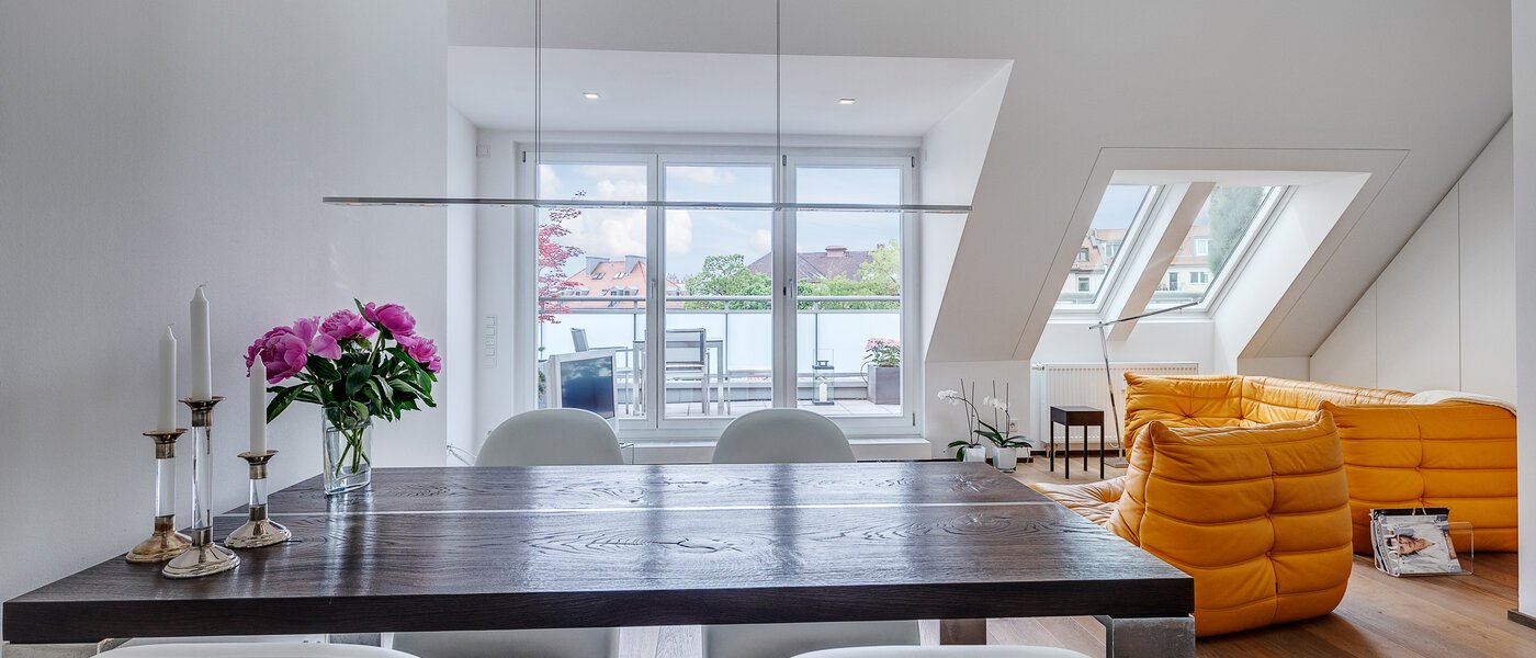 gallery apartment  München Au 03 living area 11032