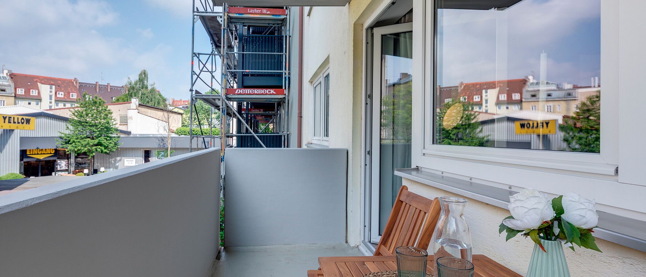 apartment München Isarvorstadt 02 balcony 11049