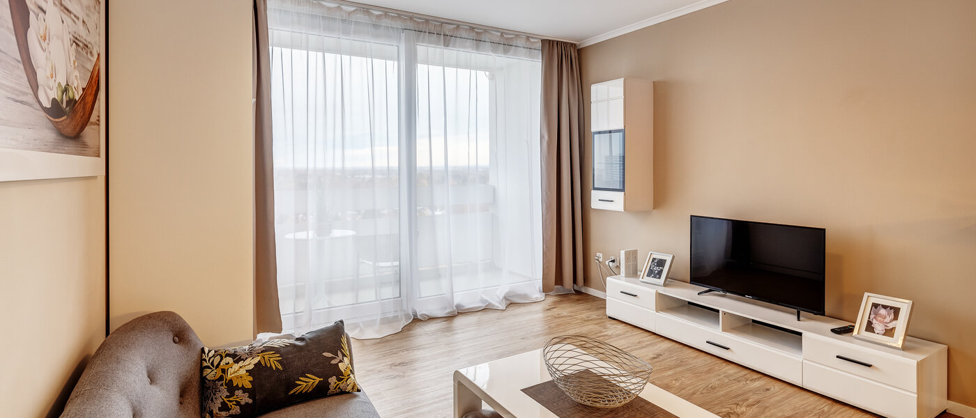 apartment München Arabellapark 02 living area 11073