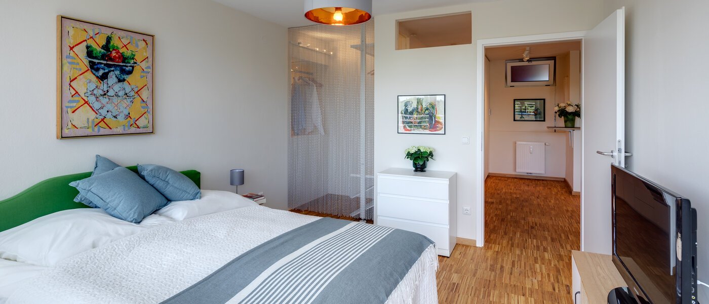 roof terrace apartment München Bogenhausen 03 bedroom 11076