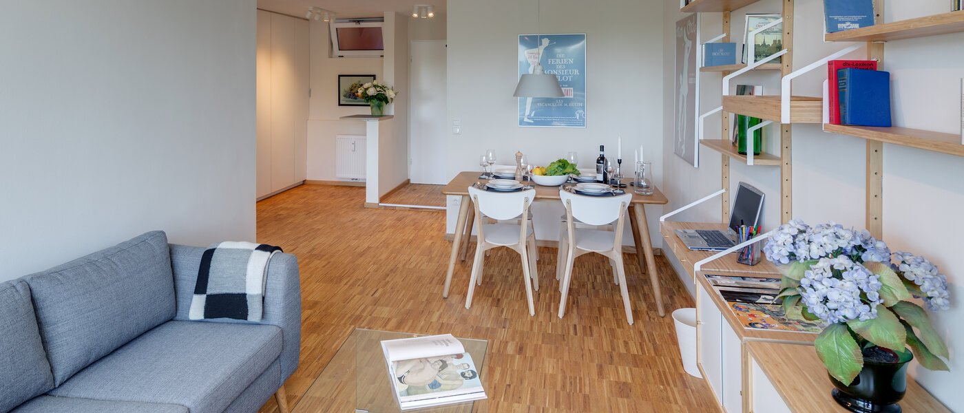 roof terrace apartment München Bogenhausen 03 living area 11076