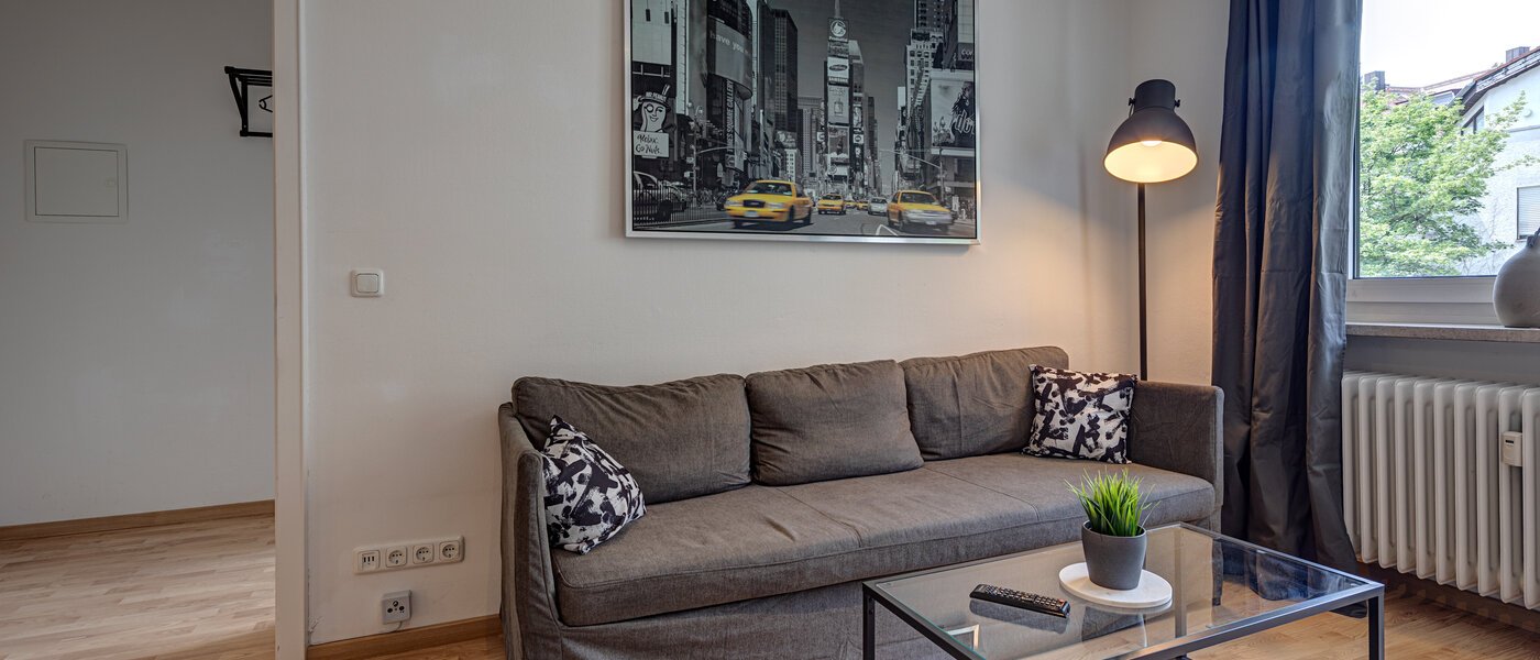 apartment München Maxvorstadt - Rund um den Josephplatz 02 living area 11083