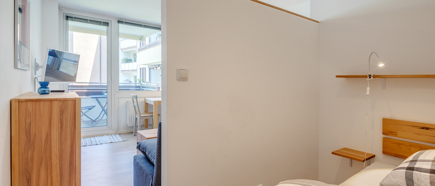 apartment München Au 01 sleeping area 11089
