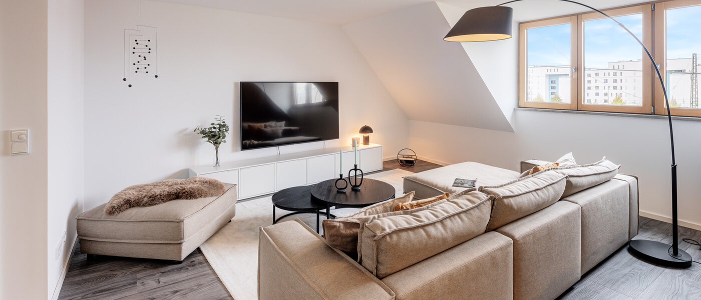 maisonette München Pasing 02 living area 11136