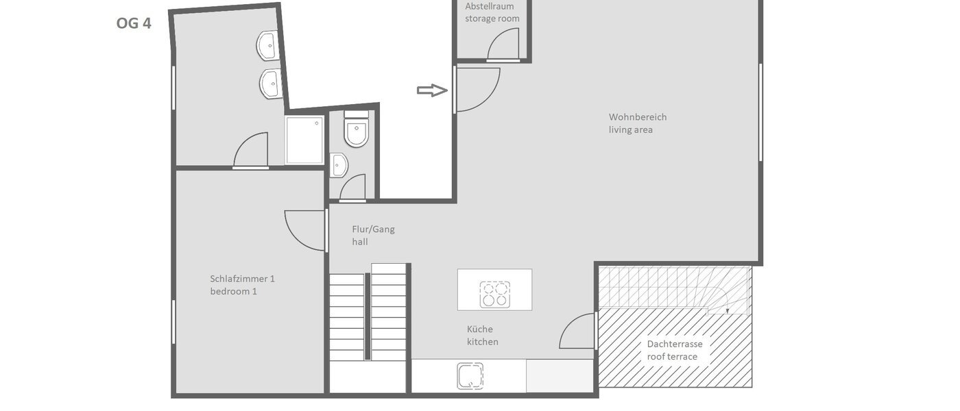 maisonette München Pasing 01 floor plan 11136