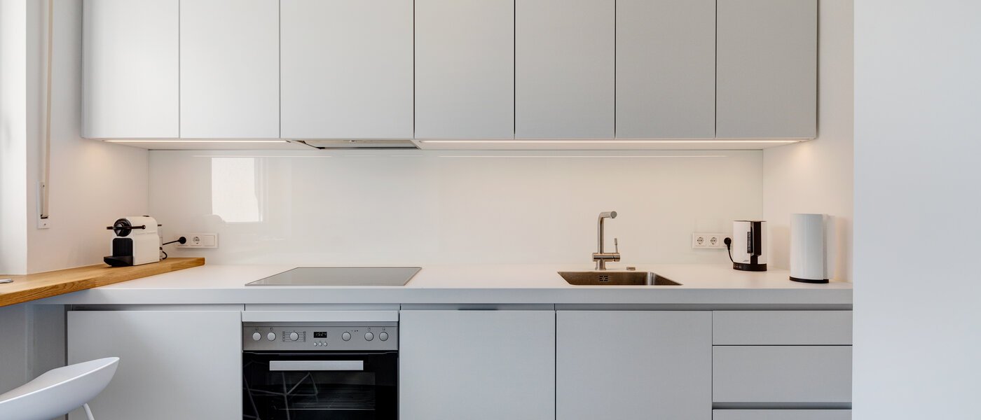 roof terrace apartment München Fasangarten 01 kitchen 11218