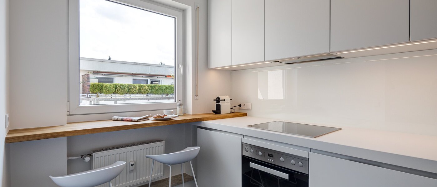 roof terrace apartment München Fasangarten 02 kitchen 11218