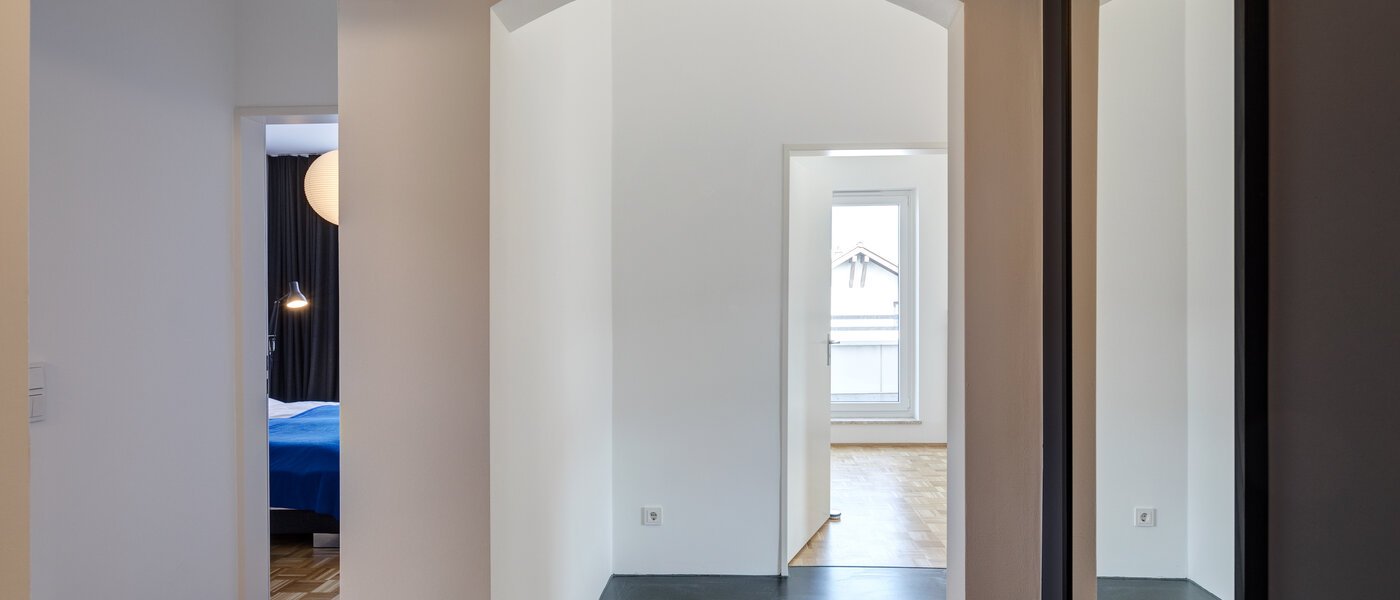 roof terrace apartment München Fasangarten 02 hall 11218