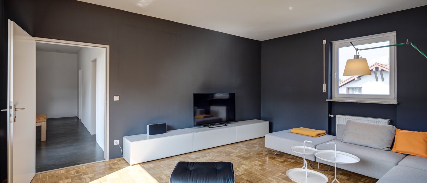 roof terrace apartment München Fasangarten 03 living area 11218